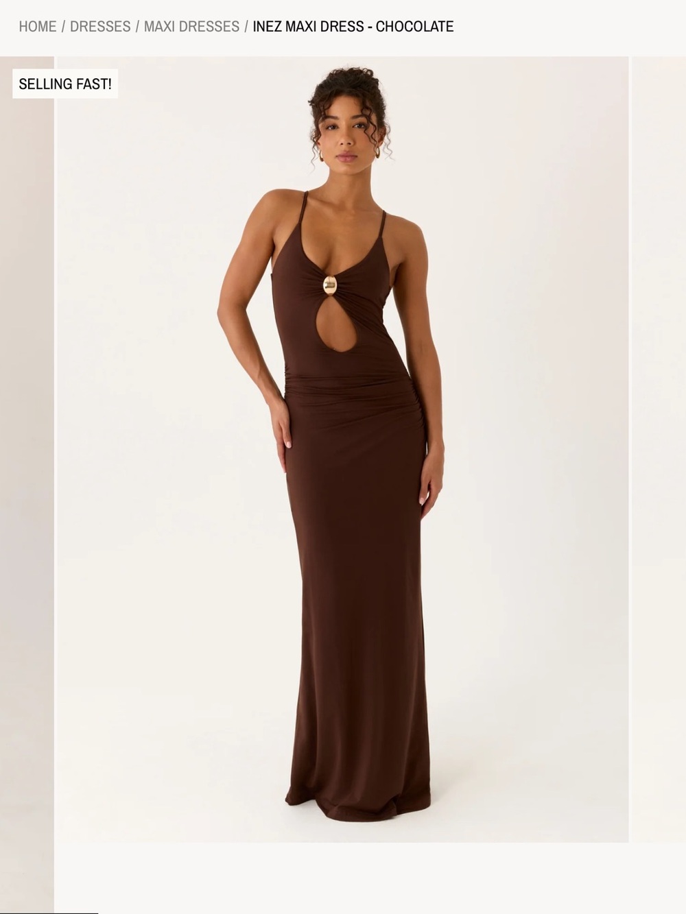 Peppermayo Inez Maxi Dress size 4